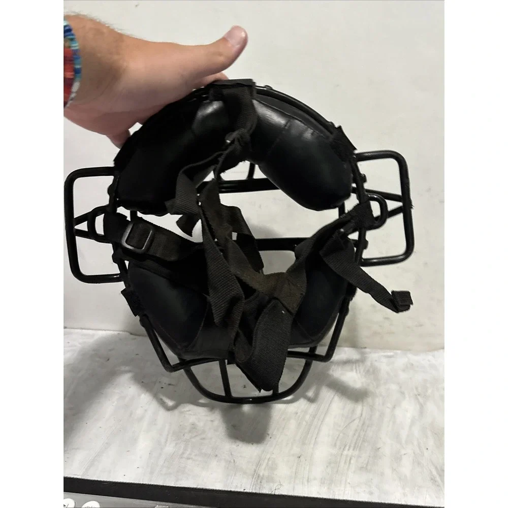 Diamond DFM-43 Baseball, Softball Or Umpire Adult Teen Catchers Face Mask  Black